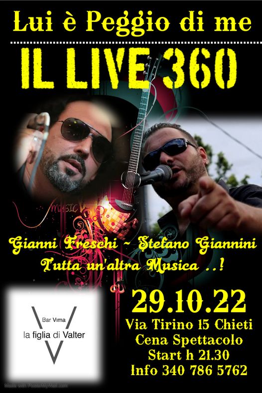 Da Non Perdere. 
Bar Vima
Stefano Giannini