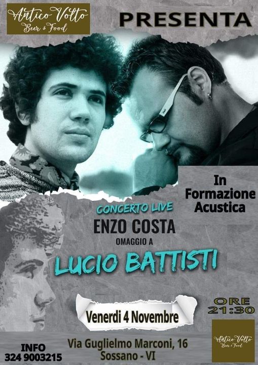 Venerdì 4 Novembre
 Sossano, Vicenza