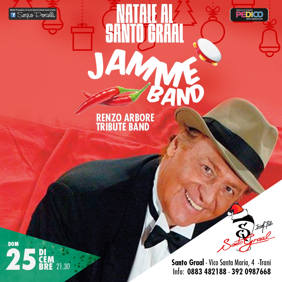 STASERA AL SANTO GRAAL TRANI …..info 349 4297693@tutti