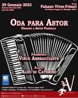 Domenica 29 Gennaio  2023 alle ore 19.00 presso Palazzo Vives Frisari in via Ott…