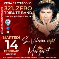 @tutti
 AL Margaret 14 Febbraio San Valentino…. con i 321 Zero Tribute Band. S…