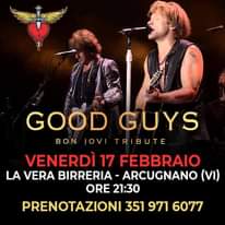 Good Guys – Bon Jovi tribute band per la prima volta a La vera birreria – Arcug…