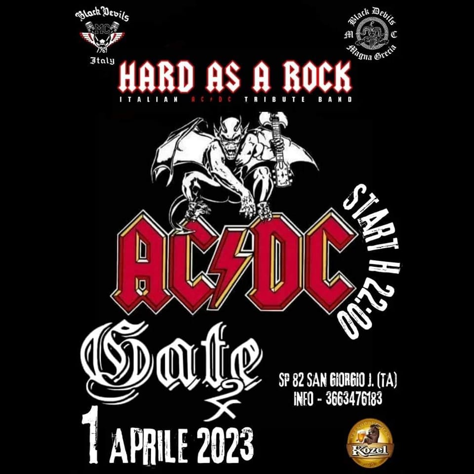 L’evento rock che tutti aspettavate……!!!!!
 Ritornano a grande richiesta i f…