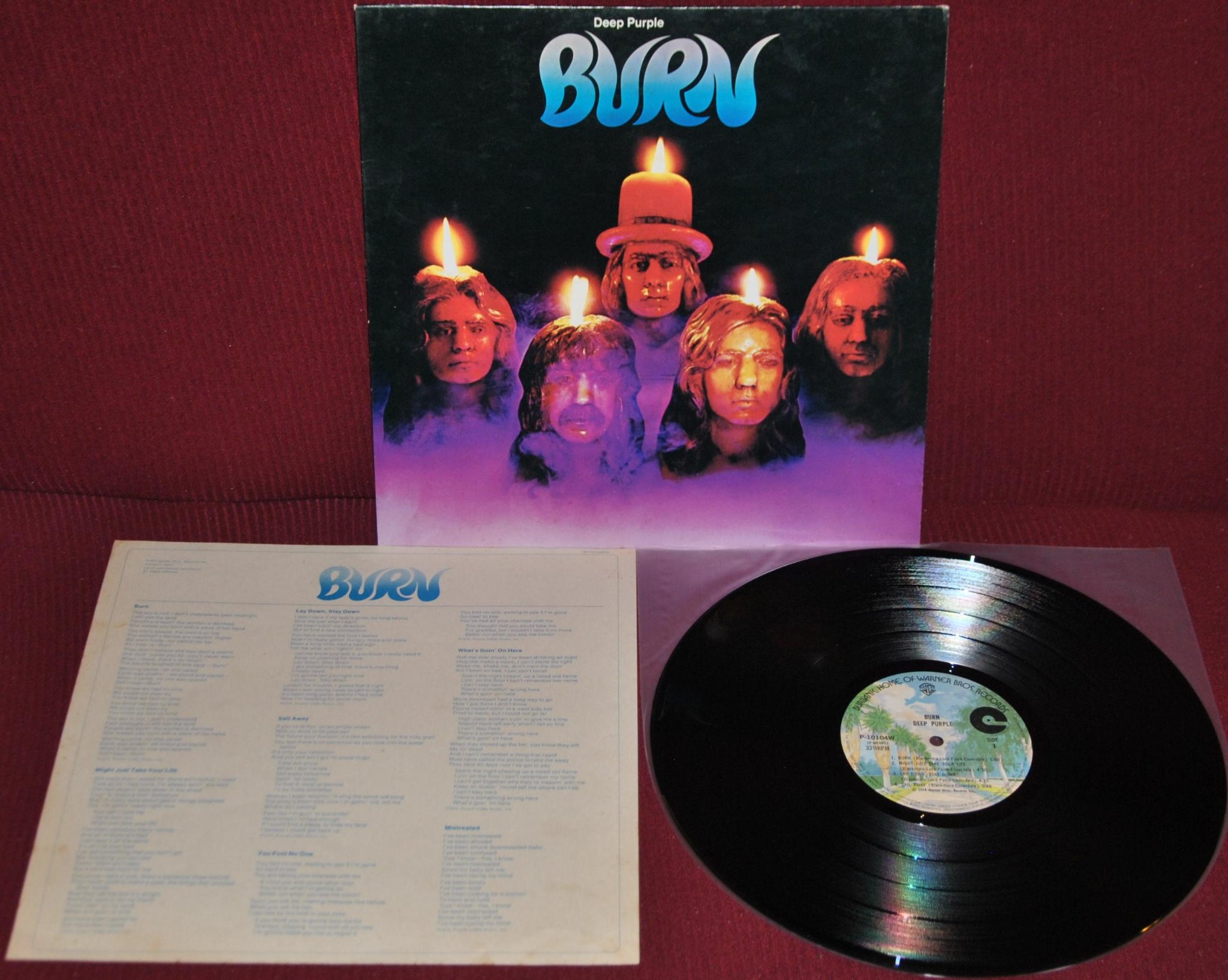 DEEP PURPLE – BURN – WARNER BROS. P-10104W 1976 – LP JAPAN NM

LP EDIZIONE GIAPP…