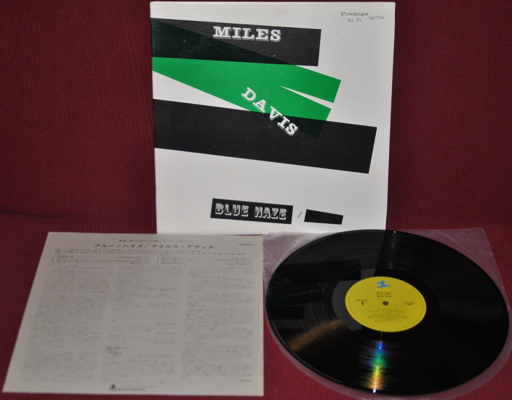 MILES DAVIS – BLUE HAZE – PRESTIGE LPR-88013 1974 – LP JAPAN NM MONO

LP EDIZION…