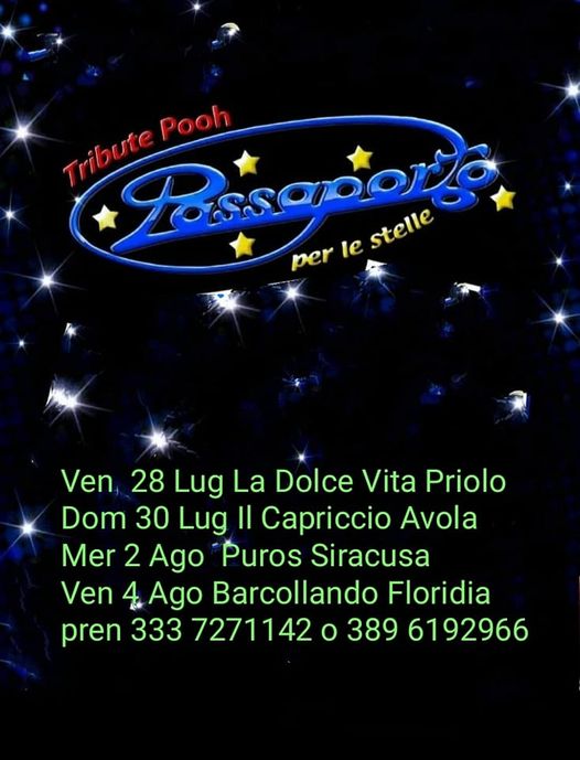 Stiamo esagerando con questo caldo
 ma abbiamo una voglia esagerata.
 Prenotate …