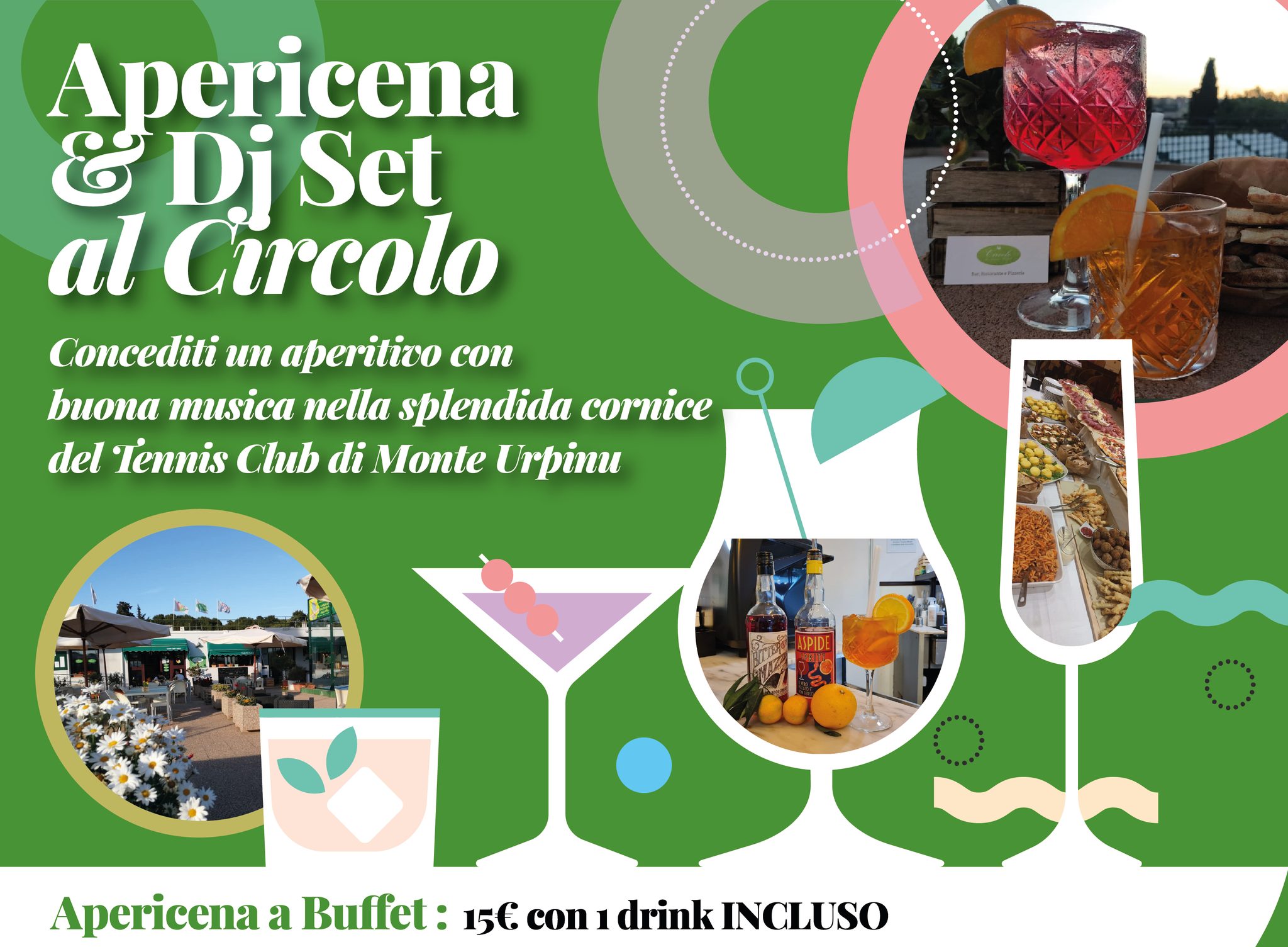 A partire da questa settimana il GIOVEDI’ del Circolo sarà accompagnato dalla mu…