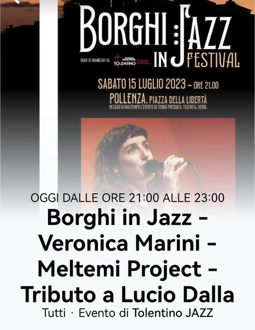 Vi aspettiamo questa sera a Pollenza piazza Della Libertà seconda data Borghi in…