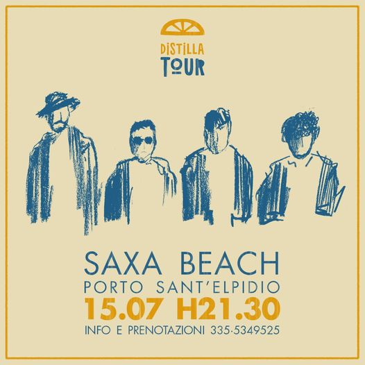 Saxa Beach  e Distillato Beat