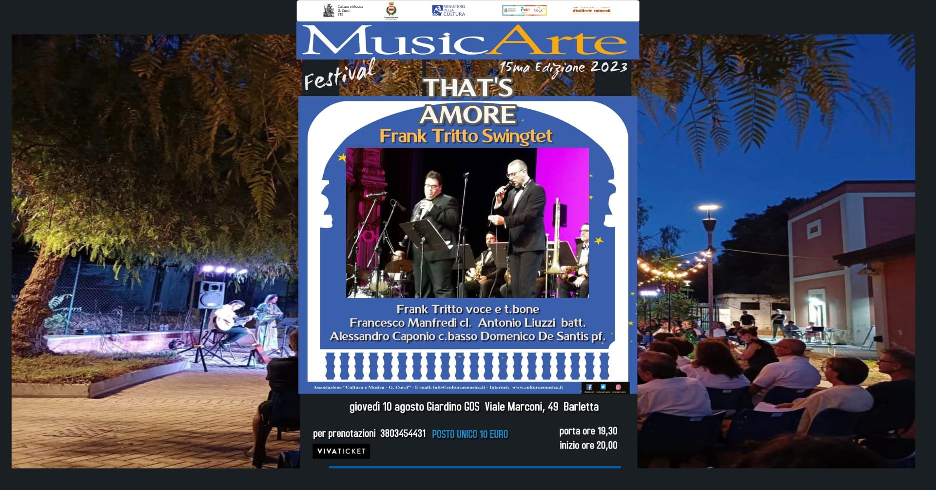 𝐇𝐀𝐈 𝐈𝐌𝐏𝐄𝐆𝐍𝐈 𝐋𝐀 𝐌𝐀𝐆𝐈𝐂𝐀 𝐍𝐎𝐓𝐓𝐄 𝐃𝐈 𝐒𝐀𝐍 𝐋𝐎𝐑𝐄𝐍𝐙𝐎?

 Giovedì 10 Agosto vieni a goderti…