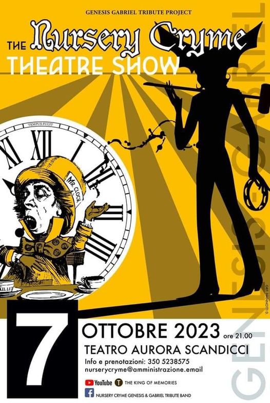 INFO e PRENOTAZIONE BIGLIETTI
 nurserycryme@amministrazione.email
              …