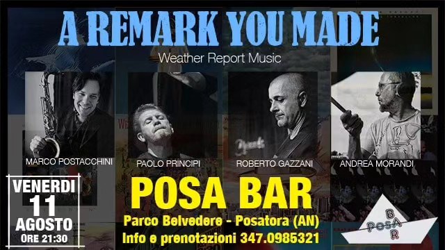 PENSANDO A JORDAN..
Venerdì 11 Agosto Posabar  Ancona 
 H 22
Save the date! 

Il…