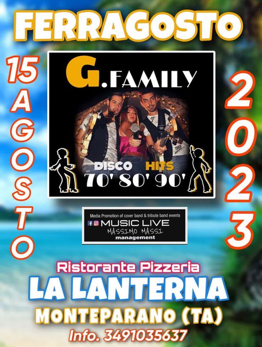 @tutti
 Stasera.. Monteparano (Ta)
 Ristorante Pizzeria 
 Music Live Massimo Mas…