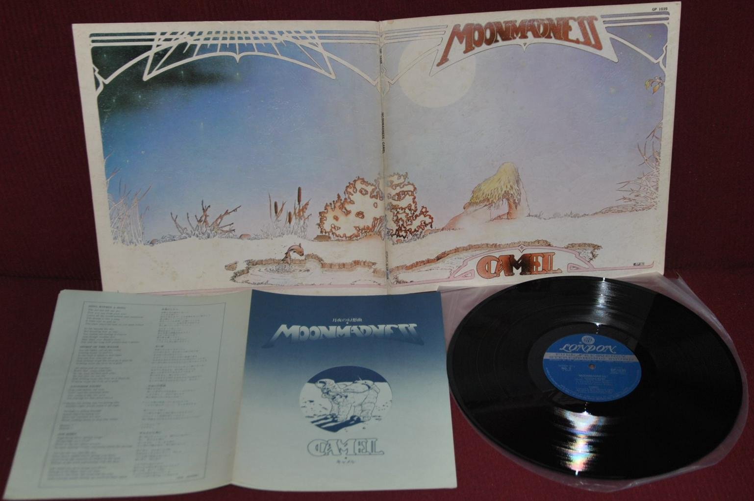 CAMEL – MOONMADNESS – LONDON REC. GP 1035 1976 – LP JAPAN NM 1A EDIZIONE

LP PRI…