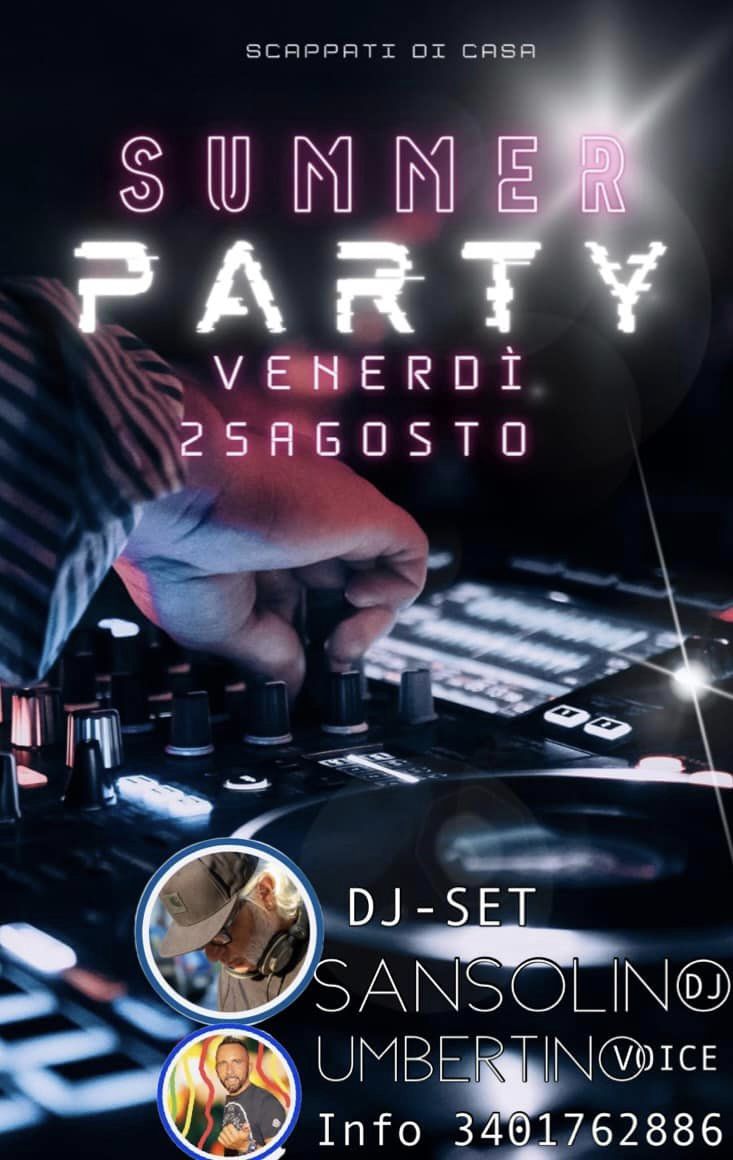 Venerdì 25 Agosto, non fartelo raccontare!!!
 Scappati Di Casa
 ￼Prenota il tuo …