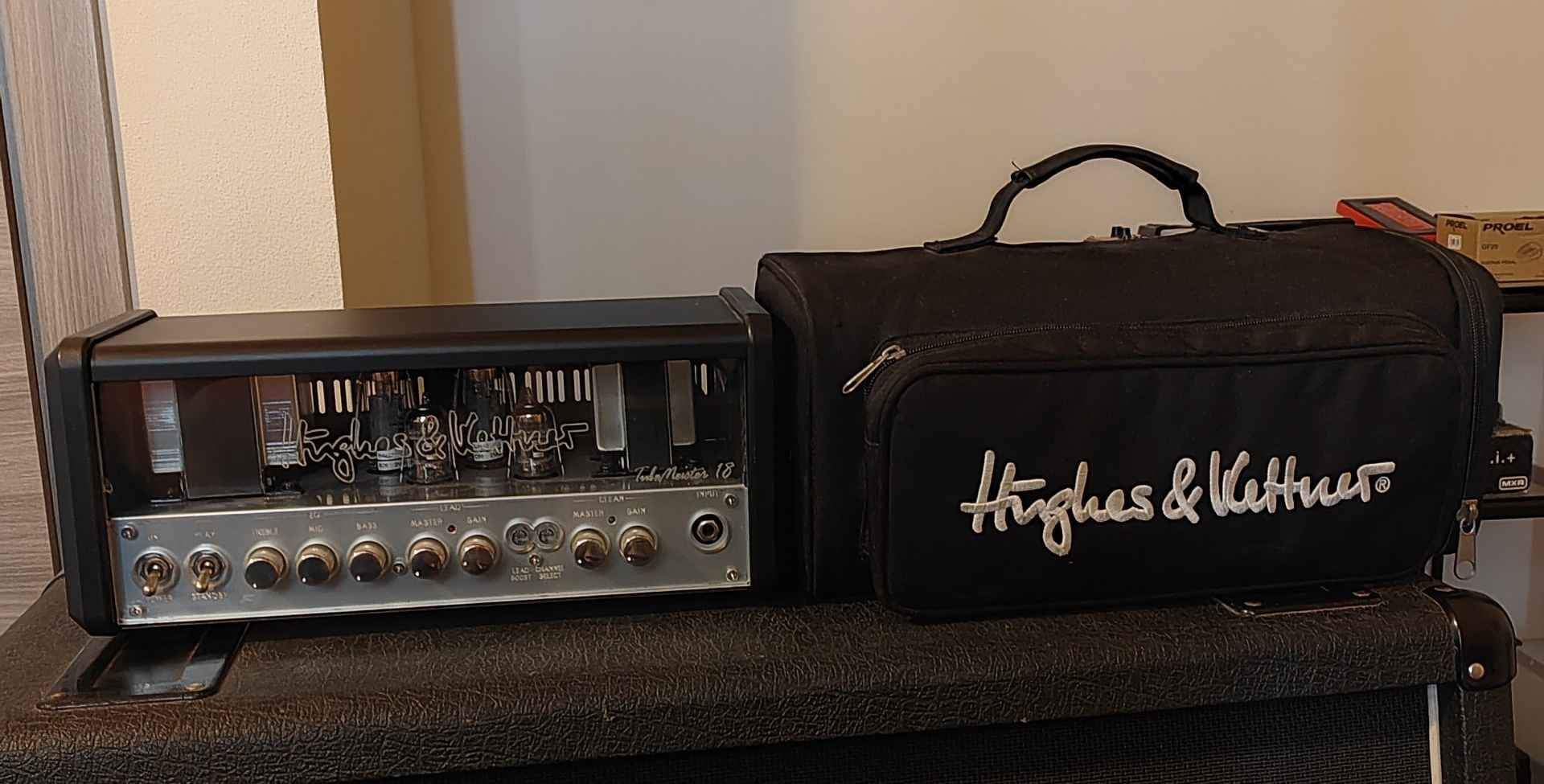 Vendo causa inutilizzo, testata Hughes&Kettner Tubemeister 18 perfettamente …