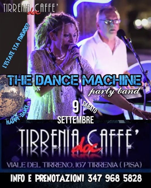 Amici! Nuovo evento sabato 9 settembre al TIRRENIA DOC CAFFE’. Una serata per gu…