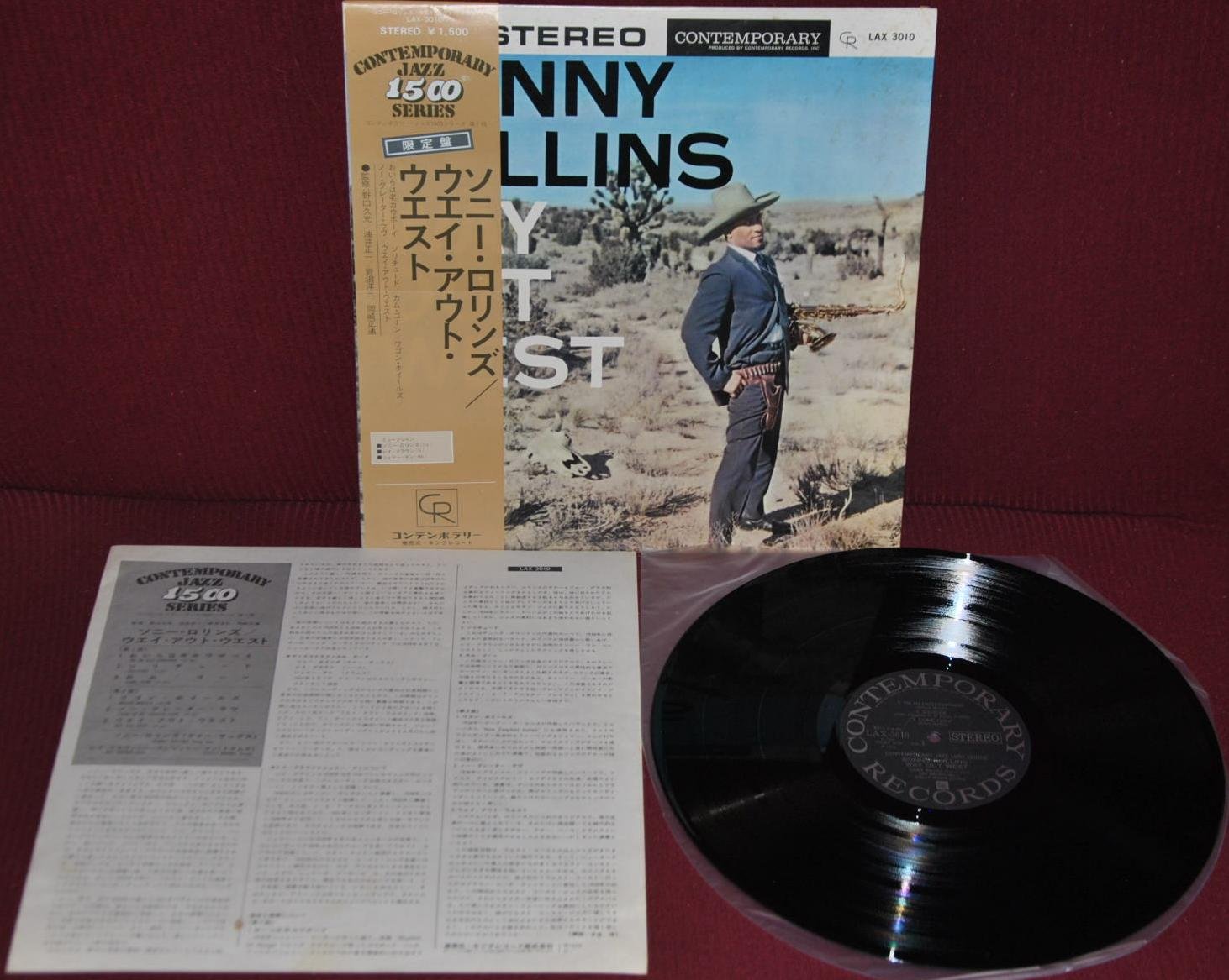 SONNY ROLLINS – WAY OUT WEST – CONTEMPORARY LAX 3010 1974 – LP JAPAN OBI NM MONO…