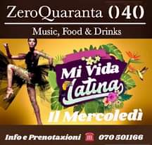 Vi aspettiamo il 22 Novembre per il Mercoledì Latino dello 040  Zeroquaranta

 C…