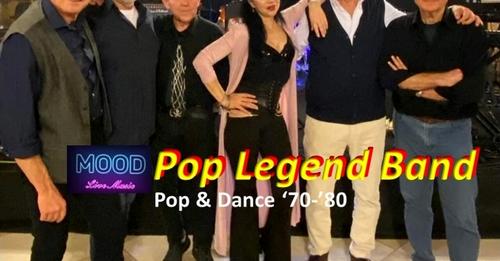 POP LEGEND BAND
 il 3 marzo al 
 Mood Live Music Pub.