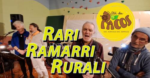 Momenti salienti del concerto dei Rari Ramarri Rurali al bioparco sociale Vita d…