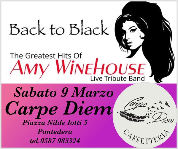 Ecco qua…sabato 9 marzo vi aspettiamo al Carpe Diem di Pontedera con il nostro o…