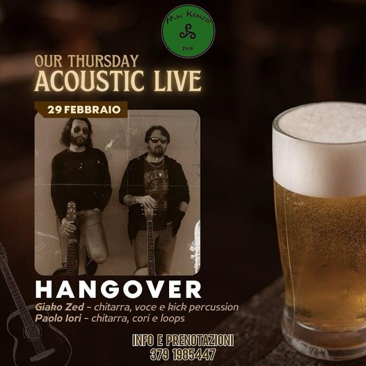 Giovedì 29 febbraio saremo per la prima volta al Mac Kenzie PUB di Fasano (BR) 
…