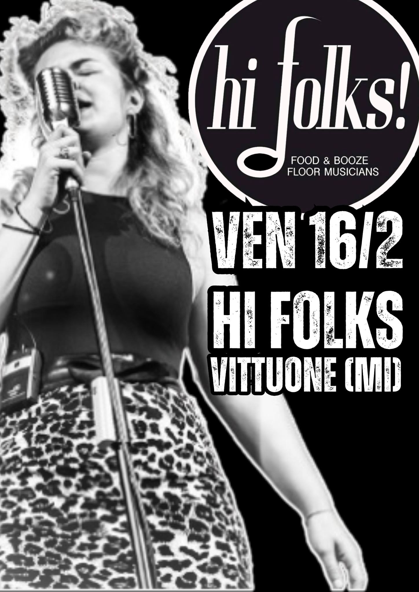 I CR  si esibiranno per la prima volta all’ HI FOLKS di Vittuone (MI) per un liv…
