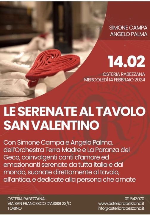 L’appuntamento di RabMataz della prossima settimana coincide con San Valentino e…