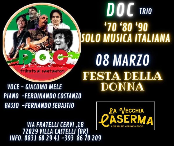 Vi aspettiamo giorno 8 marzo