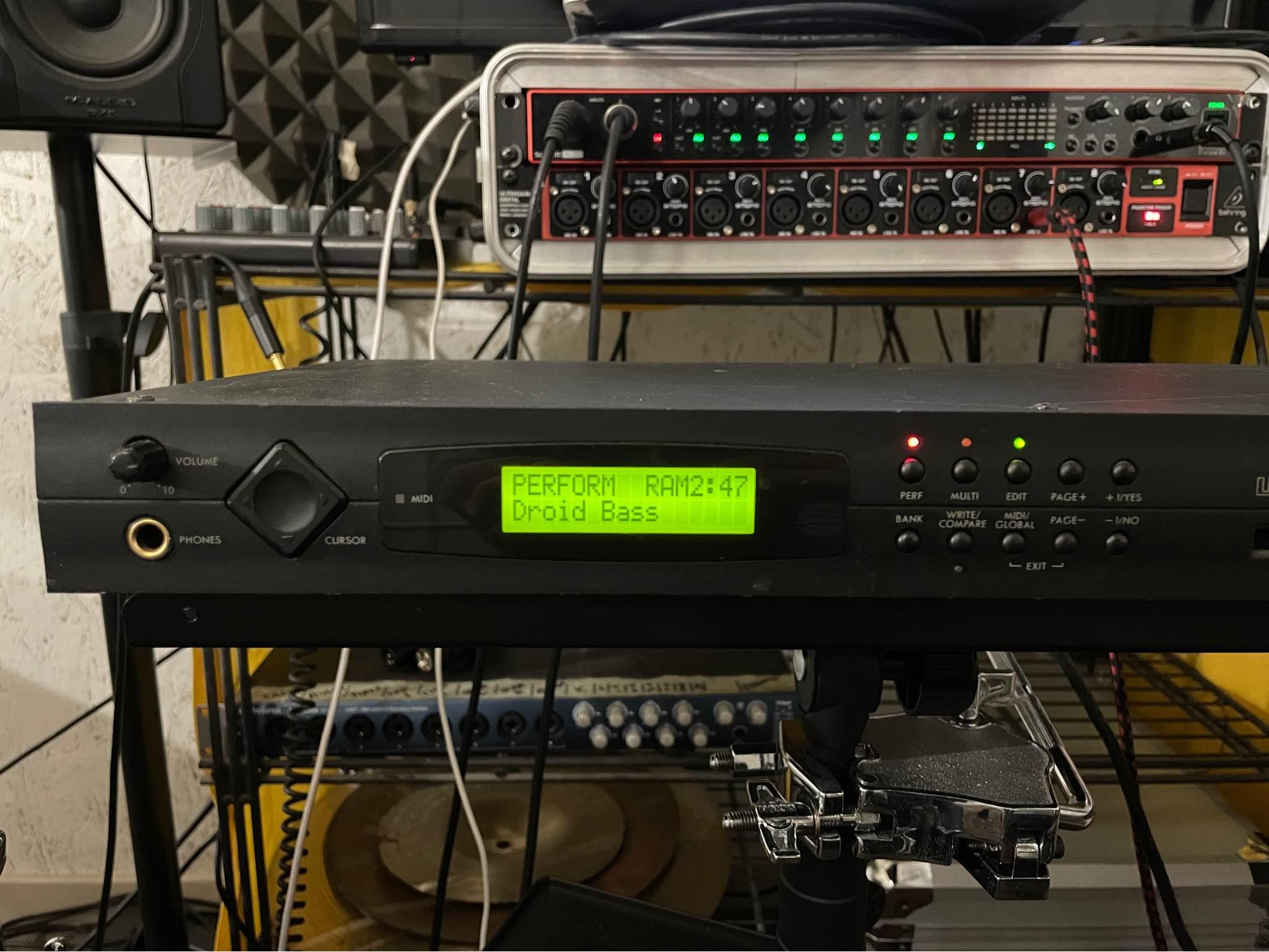 Korg Wavestation SR 1990s usata solo in studio. Macchina perfettamente funzionan…