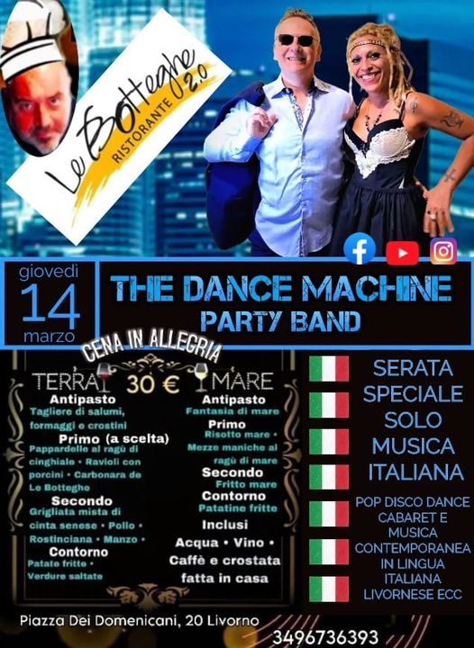 A T T E N Z I O N E  QUESTO G I O V E D I’ !!!
 Le Botteghe 2.0 
 SERATA DI BUON…