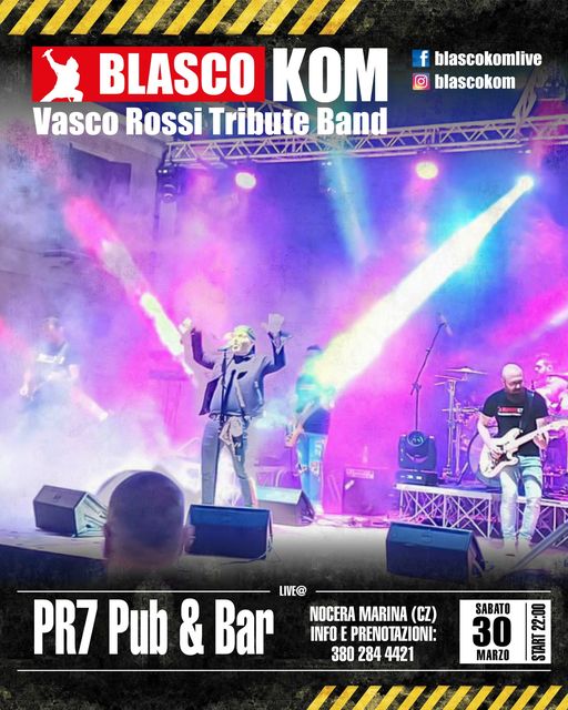 EVENTO IMPERDIBILE Sabato 30 MARZO | pr7pub | Nocera Terinese Marina (CZ)

*** B…