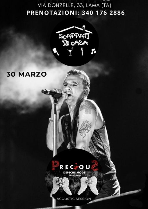 Sabato 30 marzo per la prima volta a Scappati Di Casa/Lama (TA) il nostro live i…