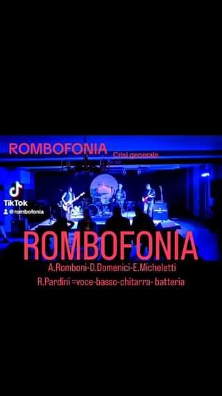 #rombofonia #crisi #generale #live #rocknroll #new #rock #italianrock #canto #c…