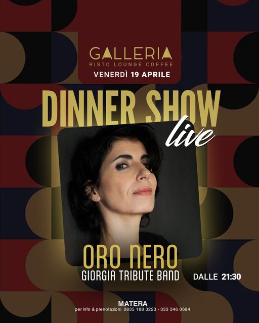 Il Galleria vi da appuntamento questa settimana con
 Prenota subito il tuo tavol…