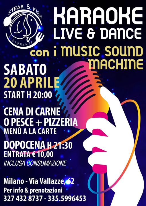 SEMPRE A GRANDISSIMA RICHIESTA ! RITORNANO ACCLAMATISSIMI AL: ” STEAK & FISH – M…