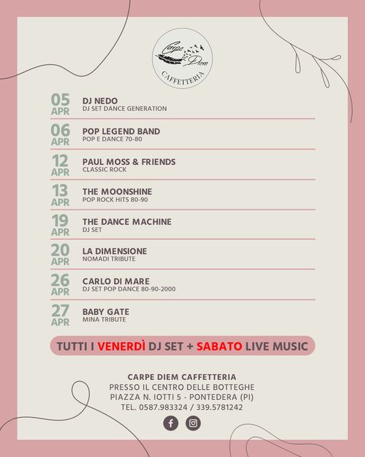 Super mese quello di #Aprile 2024  Ecco il calendario completo degli #eventi li…