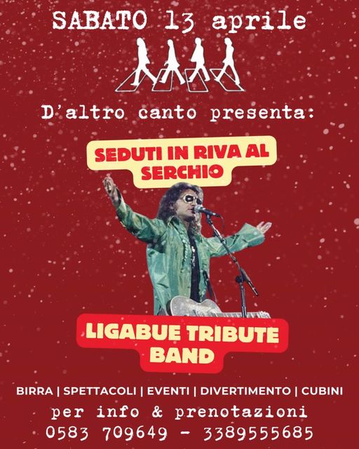 Sabato sera a Fornaci (Lucca) si canta a ritmo di Ligabue      Venite a trovarci…