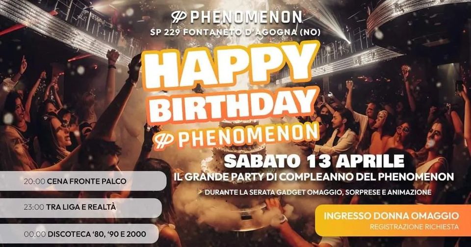 Sabato sera, un grande evento!
Saremo gli ospiti per la festa del ventiquattres…