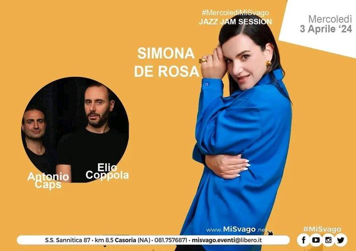 Cari amici, domani Mercoledì 3 Aprile ritorna la Jam Session del MiSvago di Caso…