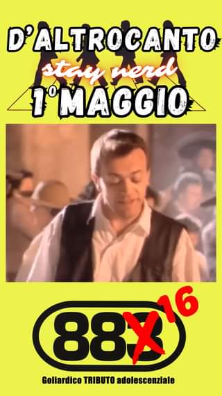 Il Primo Maggio, al D’altro Canto a Fornaci di Barga, arrivano gli 88sedici per …