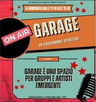 Questa domenica 14 Aprile saremo ospiti del programma GARAGE, in onda su radio O…
