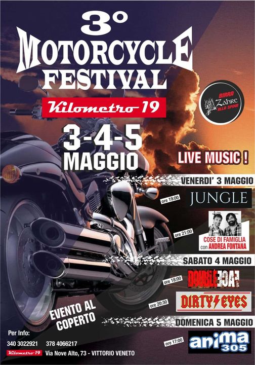 Un weekend di musica da segnare sul calendario! Organizzato da Kilometro 19 e Ma…