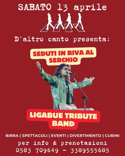 Stasera a Fornaci (Lucca) si canta a ritmo di Ligabue 
 Venite a trovarci, al D’…