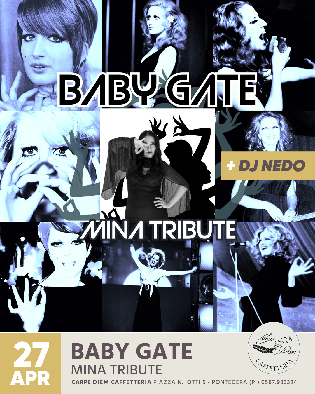 Sabato 27 Aprile 2024 una serata dedicata alla più bella musica italiana ovvero…