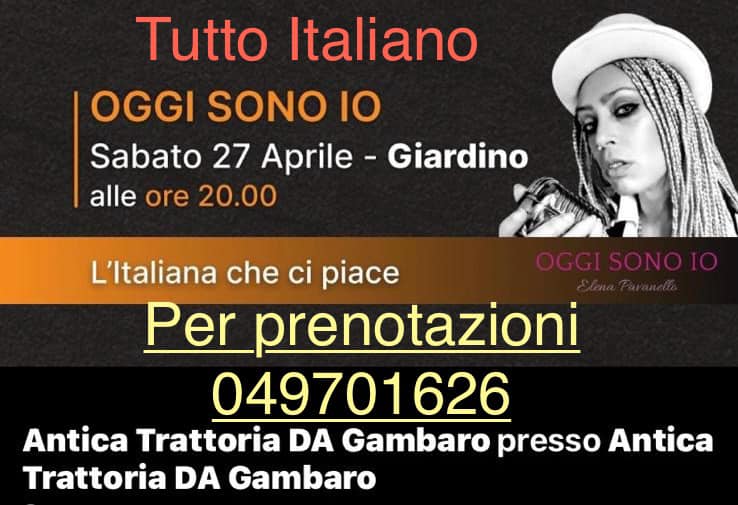 Daje!!
Non avete ancora prenotato per domani sera!! Daje che ci divertiamo!!