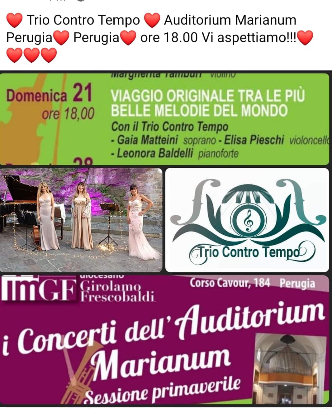 PASSAPAROLA!
 Domenica 21 Aprile ore 18 Auditorium Marianum, 
 tre fantastiche d…