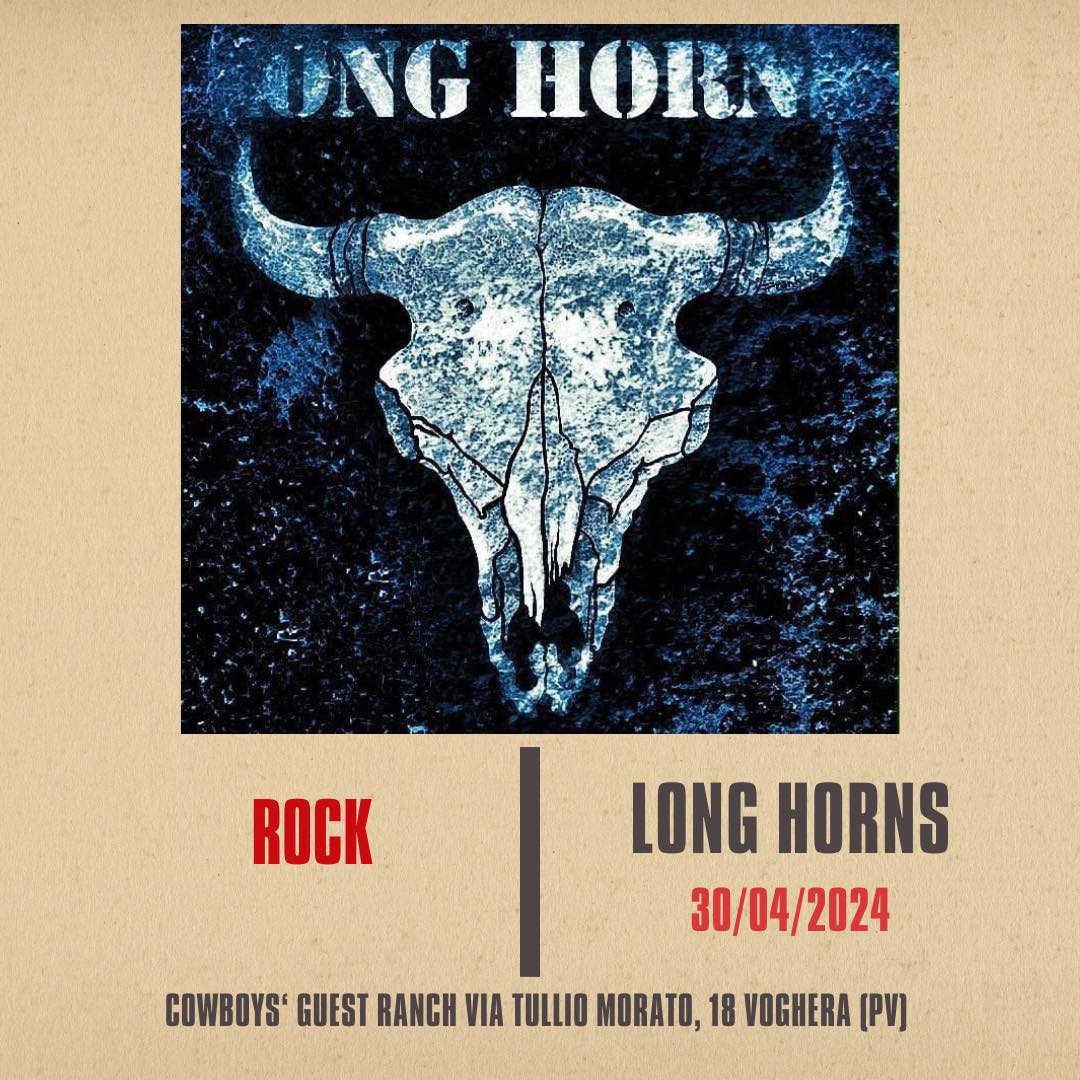 𝐌𝐚𝐫𝐭𝐞𝐝ì 𝟑𝟎 𝐀𝐩𝐫𝐢𝐥𝐞!!

Long Horns 

Se c’è un gruppo che rappresenta il rock è sen…