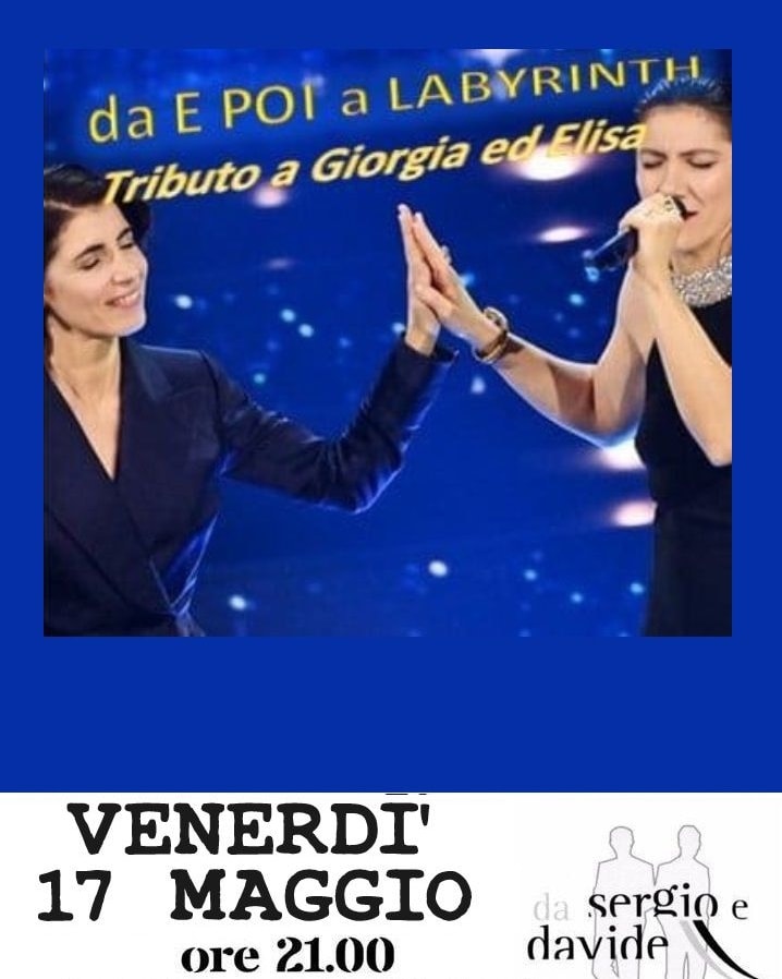 Oronero e Labyrint ancora insieme@follower
COVER BAND
 Venerdì 17 MAGGIO, ore 21…